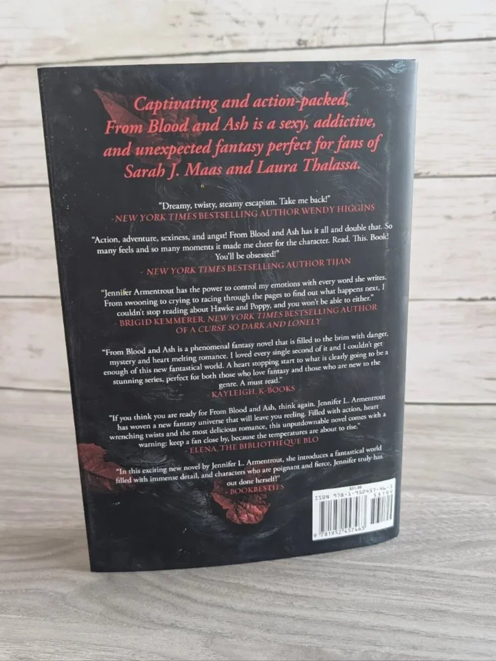 From Blood and Ash by Jennifer L. Armentrout Hardcover